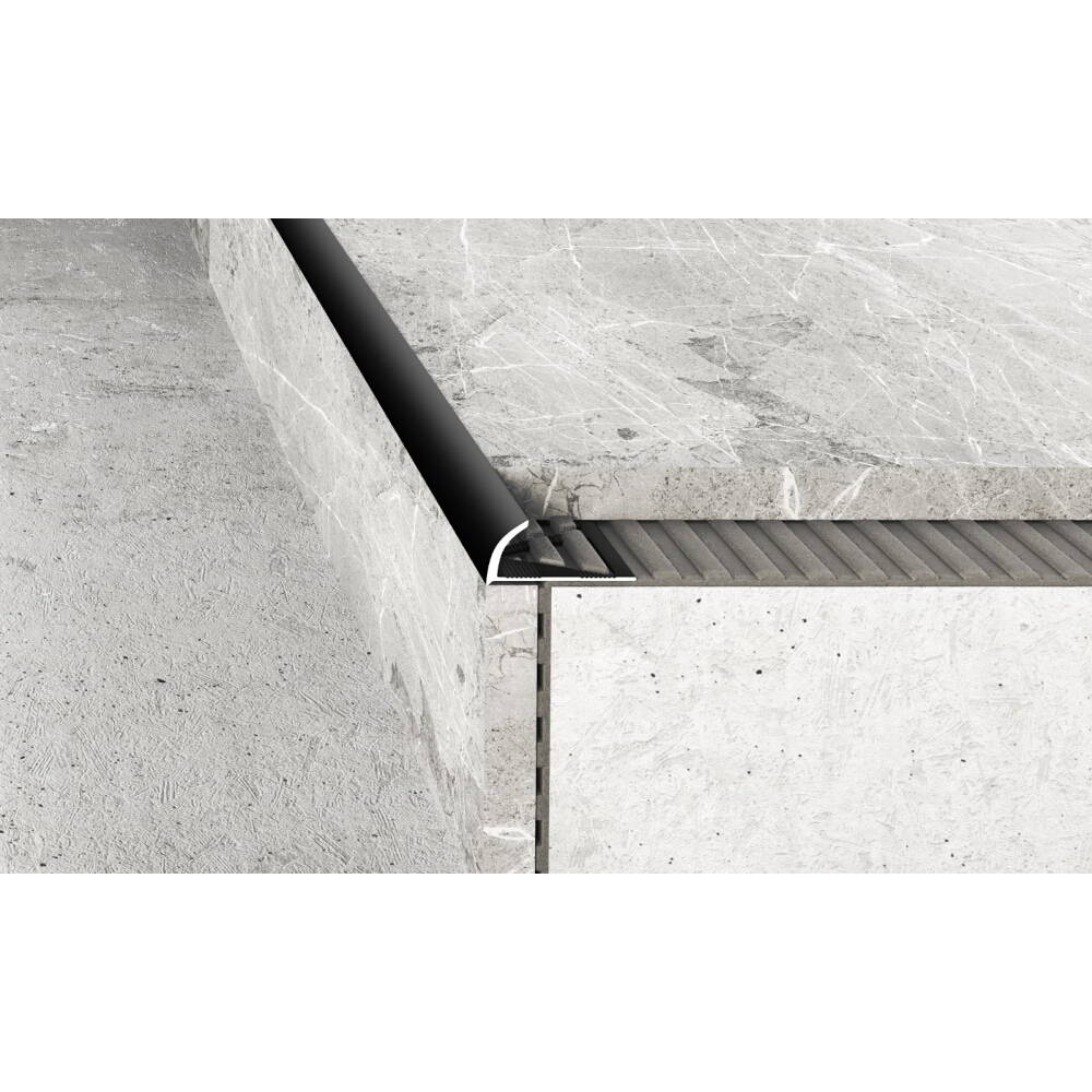 PROFIL A53 ČERNÁ ANOD.250CM 10MM    