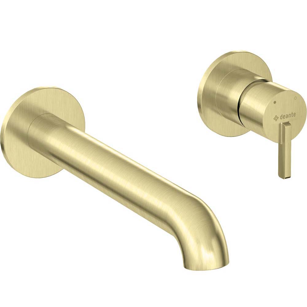 DEANTE Skrytý kohoutek na umyvadlo SILIA se potřel zlatem BQS_R54L