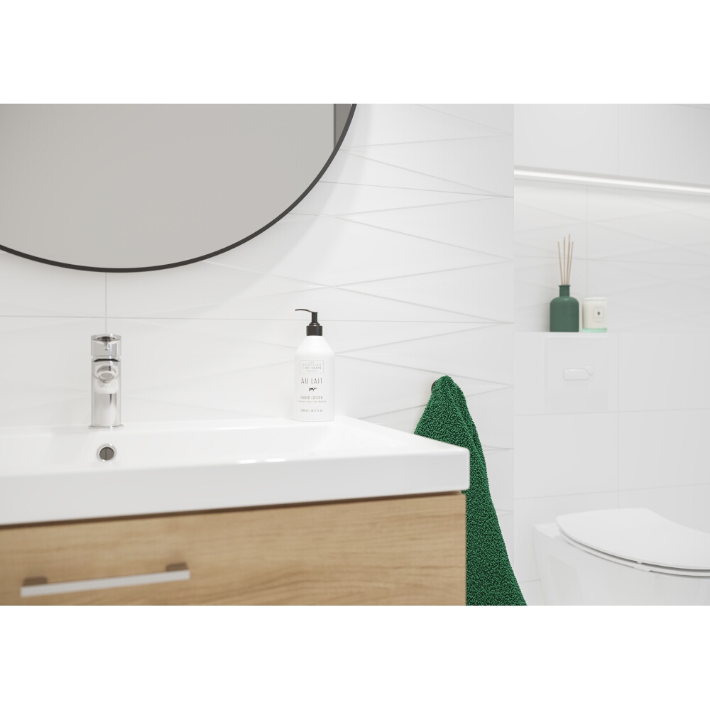 OBKLAD BLANKA GEO WHITE STRUCTURE SATIN 24X74 OBKLAD BLANKA GEO WHITE STRUCTURE SATIN 24X74