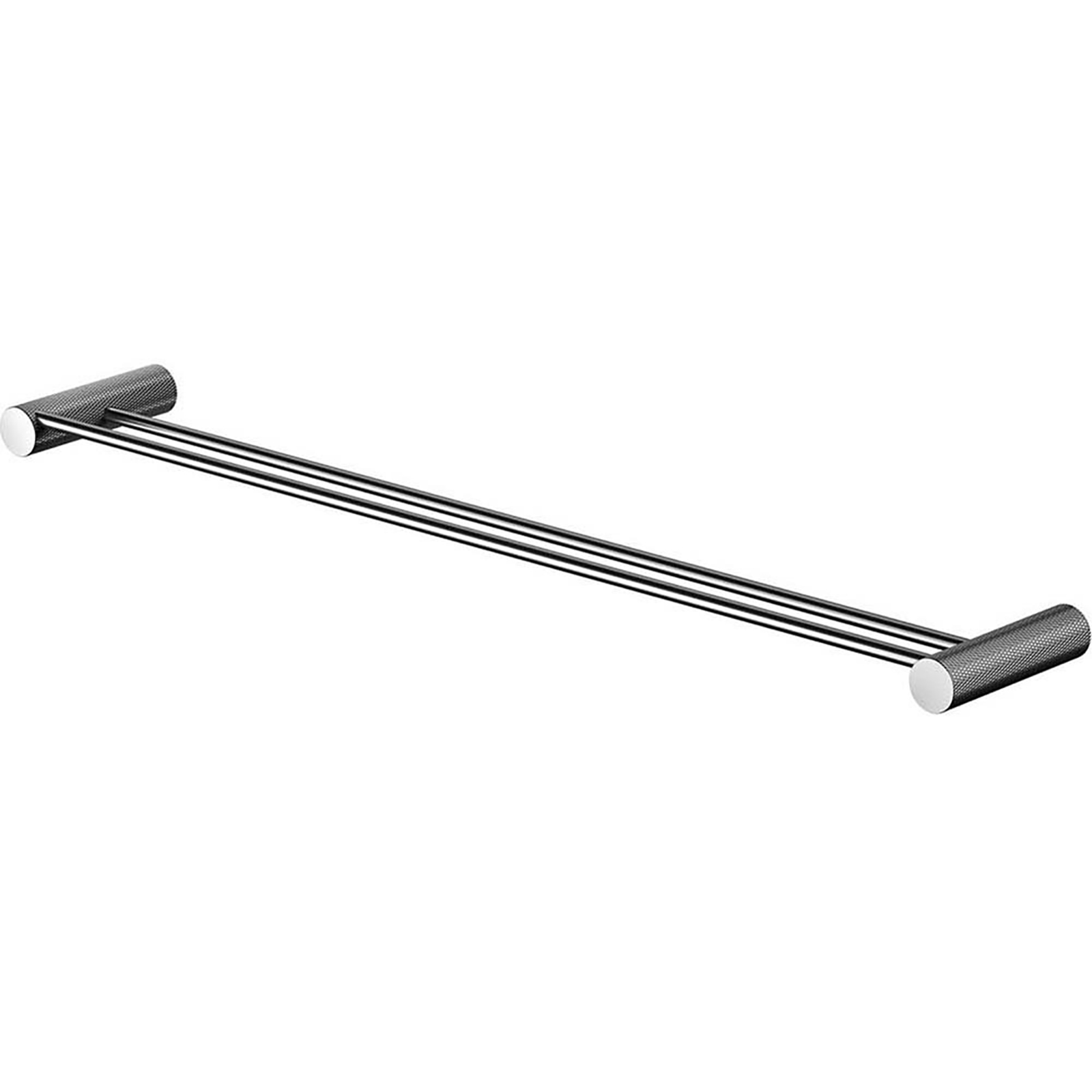 CERSANIT věšák na ručníky ZEN Double Gun Metal S951-888