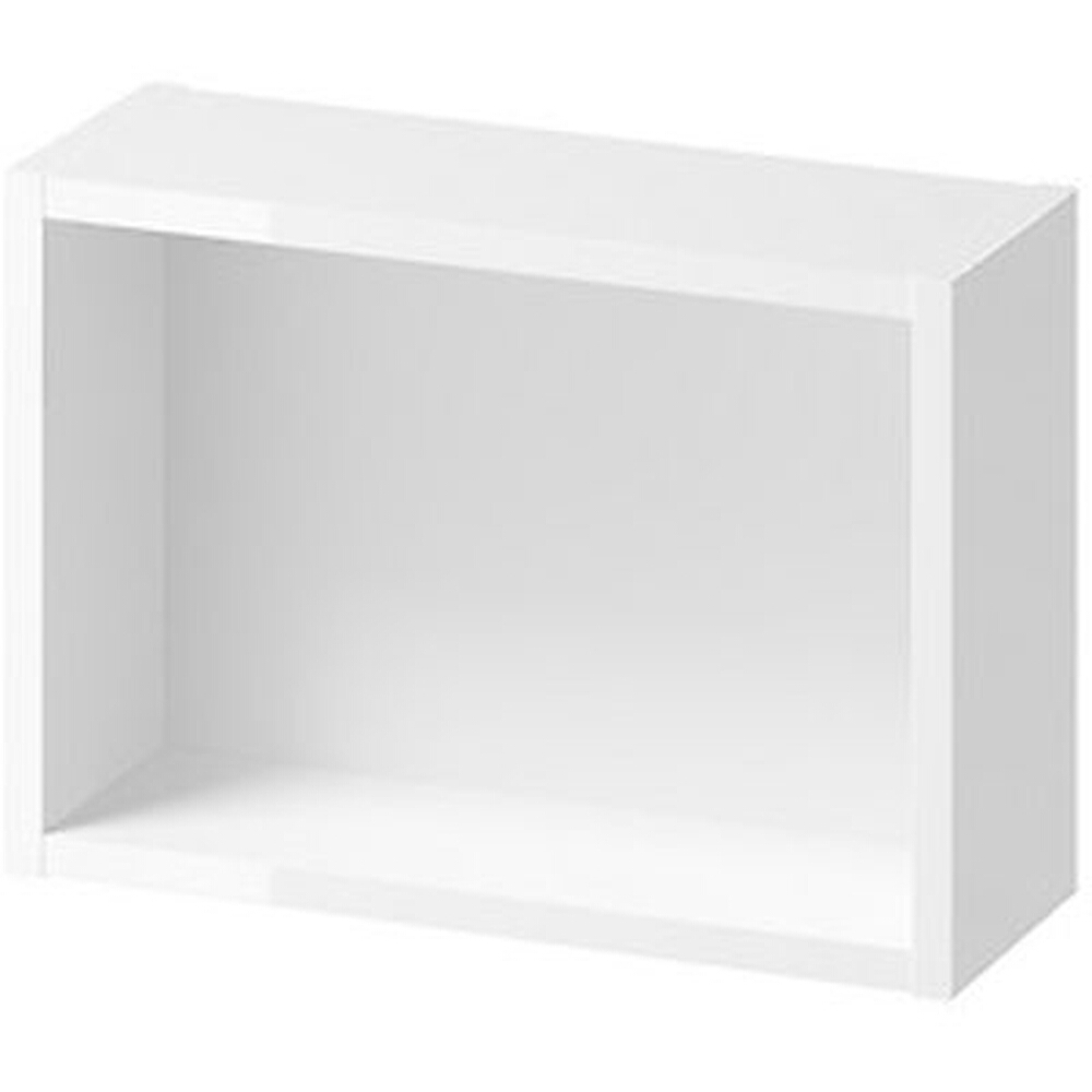 Závěsná koupelnová skříňka LARGA 40 bílá otevřená