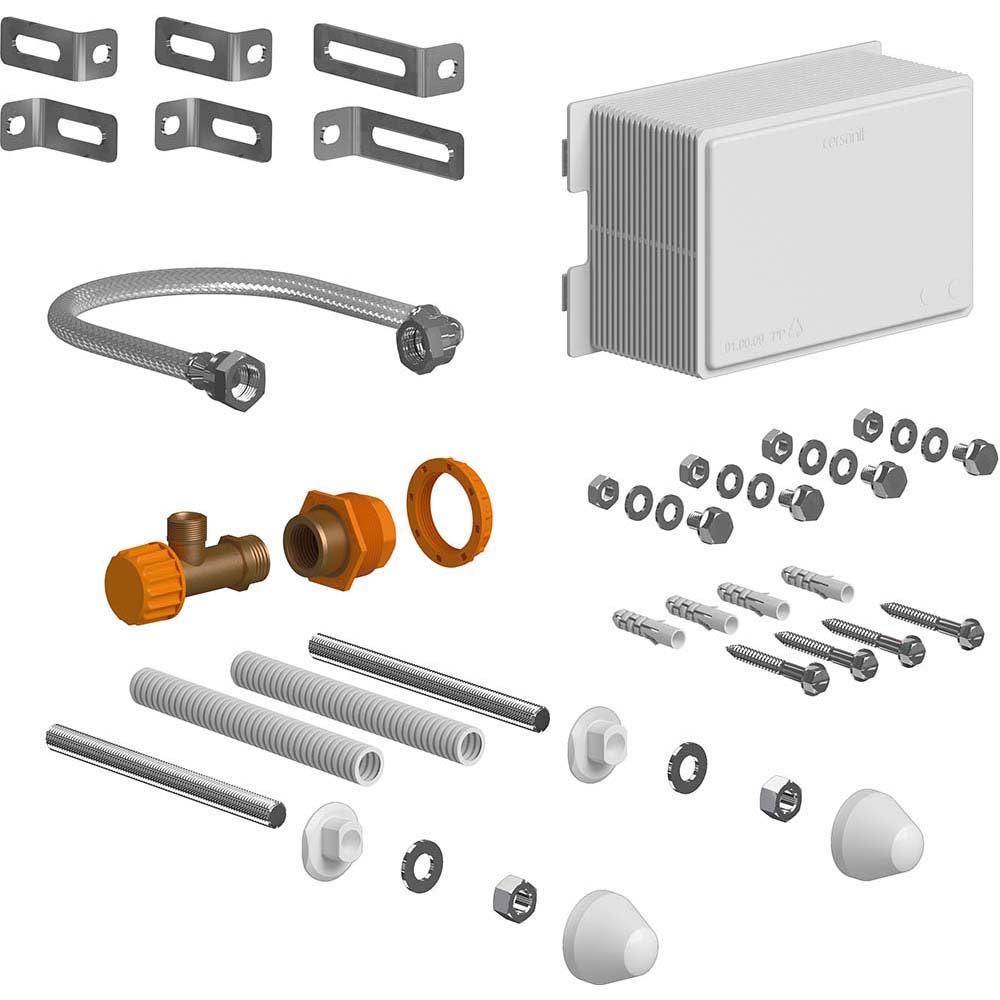 CERSANIT Sada montážní s krátkými nástěnnými držáky pro systém AQUA K99-0267