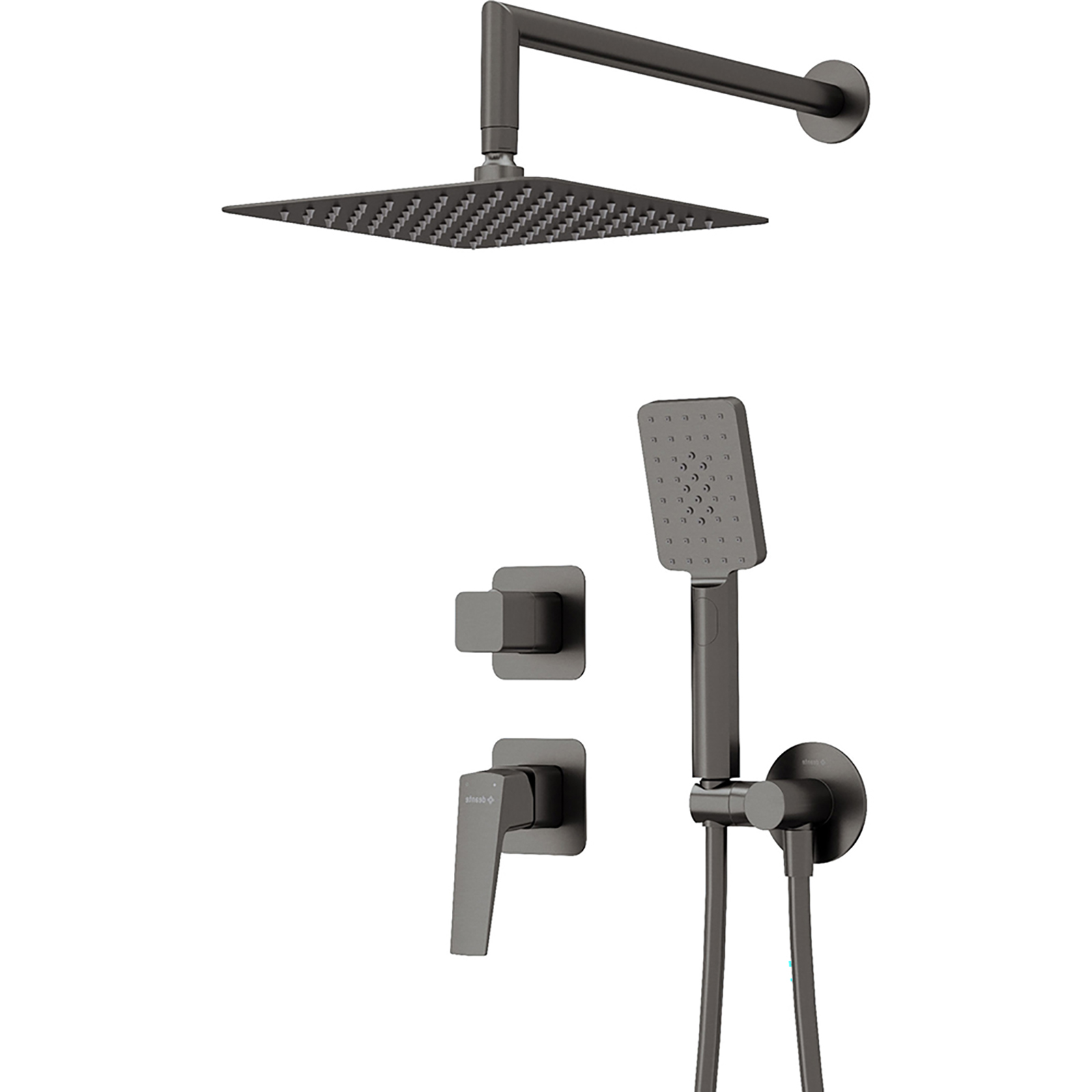 DEANTE BLUR titanová skrytá sprchová sada NQL_D9YK