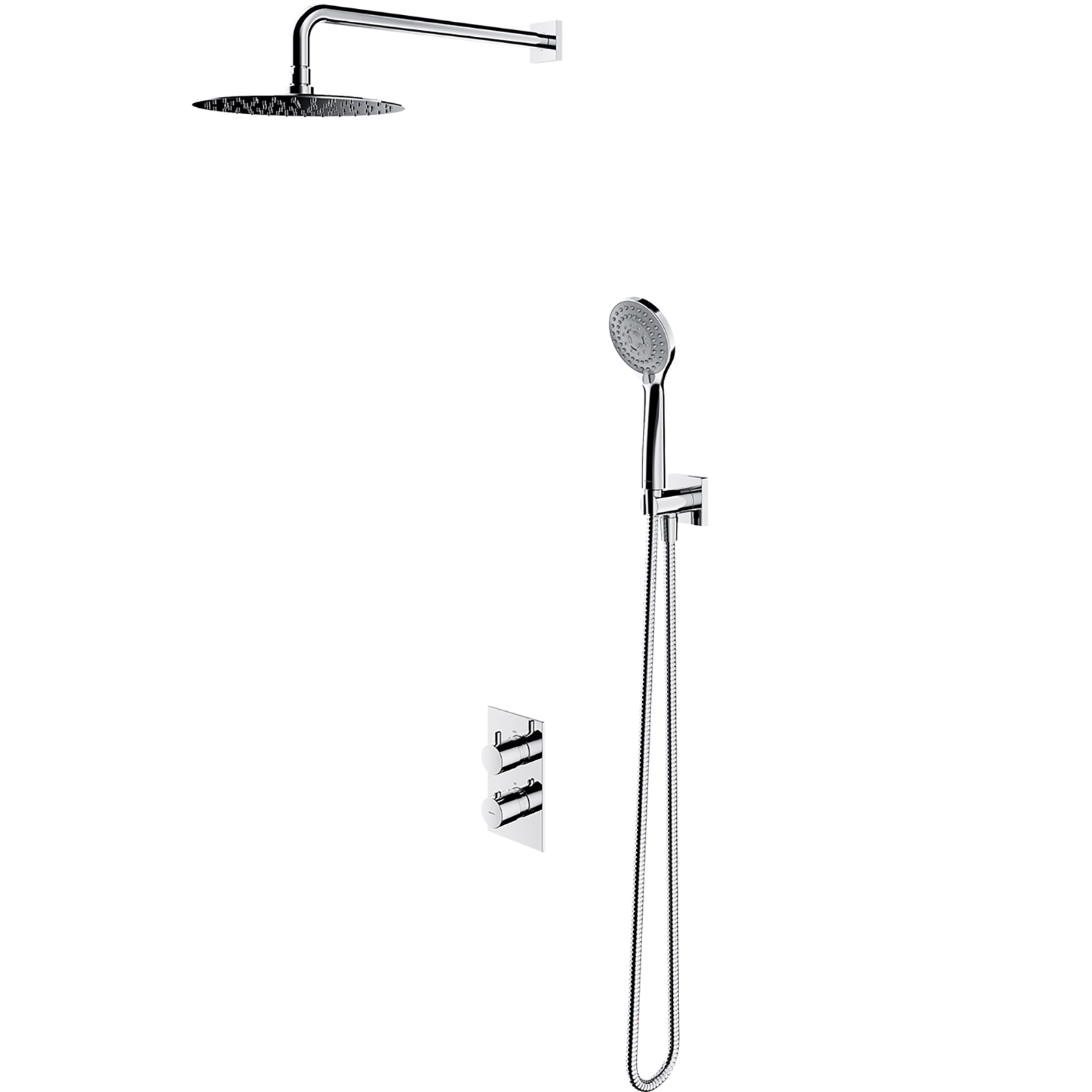 OMNIRES termostatický sprchový systém Y zapuštěný chromovaný lesklý SYSYT01XCR