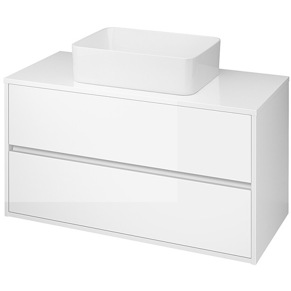 CERSANIT Umyvadlová skříňka s pracovní deskou CREA 100 bílá S924-006