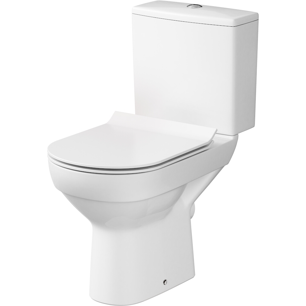 Kompaktní WC 67 603 carina new clean on 010 3/5 sedátko slim duroplast pom. skl. sn. dem. one but 76