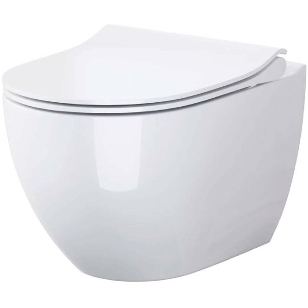 CERSANIT ZEN závěsná WC mísa se sedátkem SLIM z duroplastu S701-428-ECO