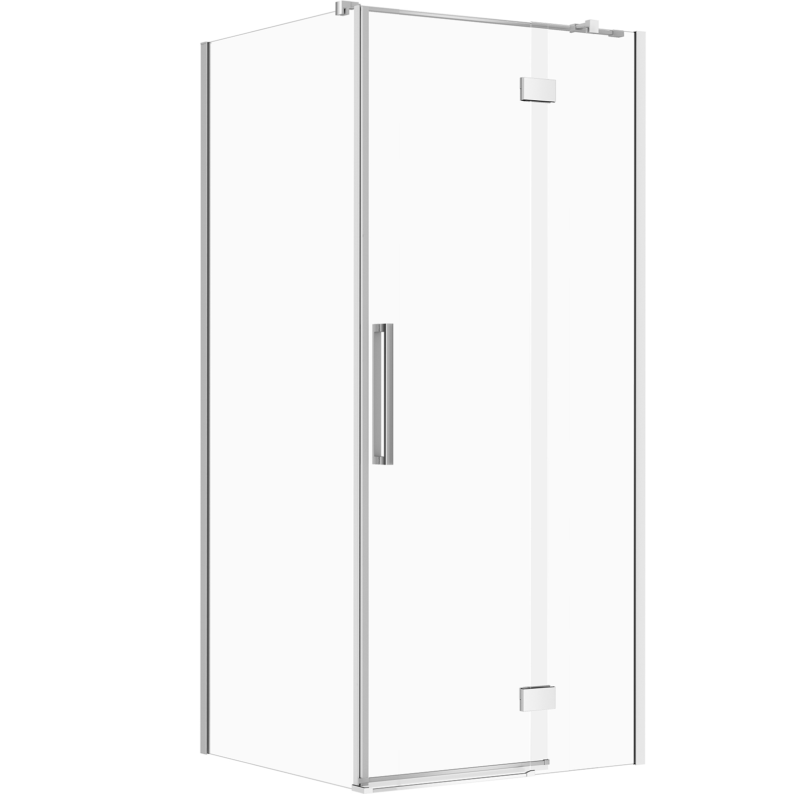 CERSANIT Čtvercový sprchový kout CREA pravý 90x90x200 cm chrom S601-136