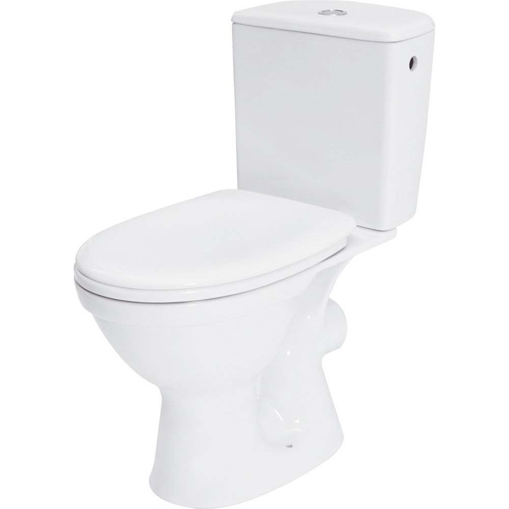 Kompaktní WC 114 MERIDA MR010 B 3/6 polypropylenové sedátko