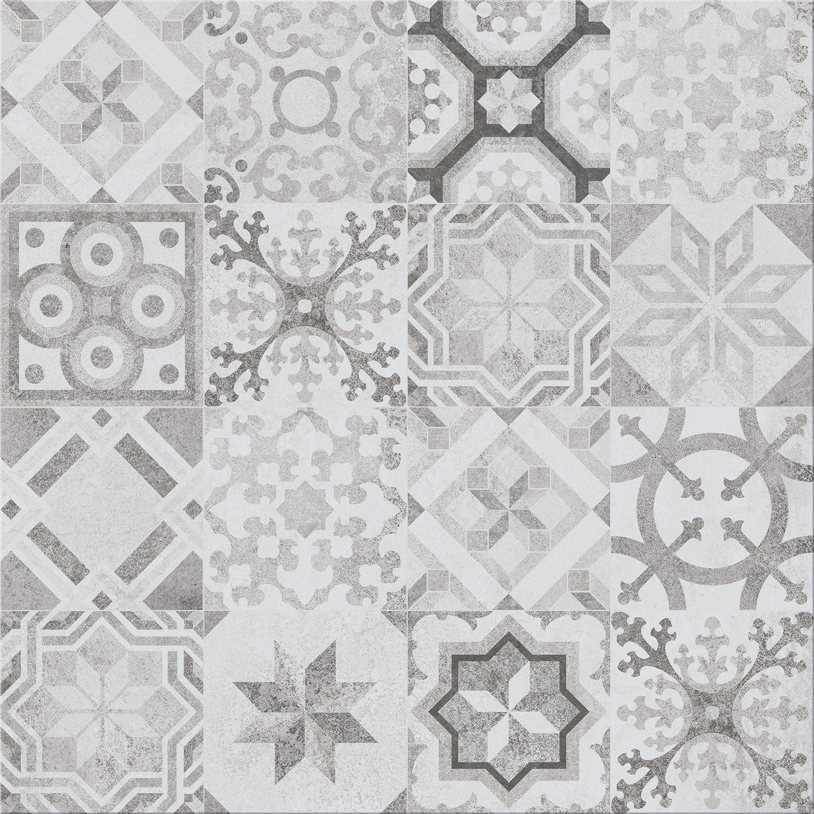 DLAŽBA INSERTO CONCRETE STYLE MULTICOLOUR MAT 42X42 (II. JAKOST)