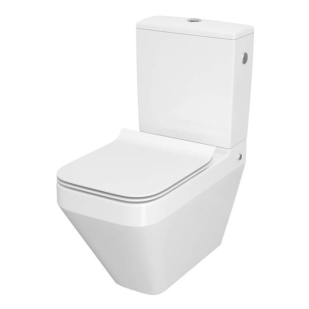 Kompaktní WC CREA co 010/020 obdélník sed dur slim pom. skl. sn. dem. one