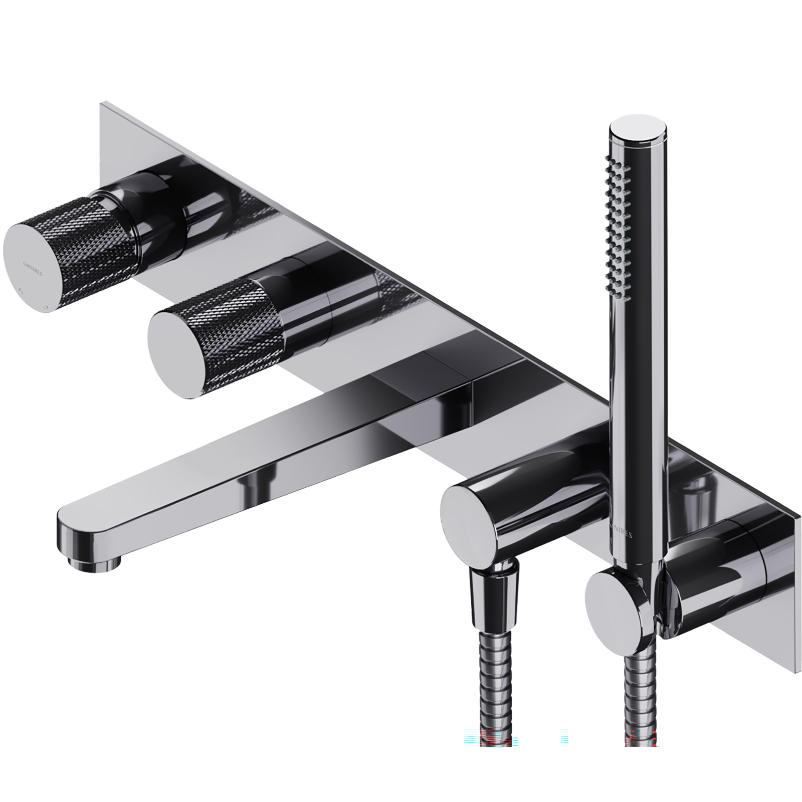 OMNIRES CONTOUR skrytý kohoutek do vany s 5 otvory chromovaný lesk CT8037/1CR OMNIRES CONTOUR skrytý kohoutek do vany s 5 otvory chromovaný lesk CT8037/1CR