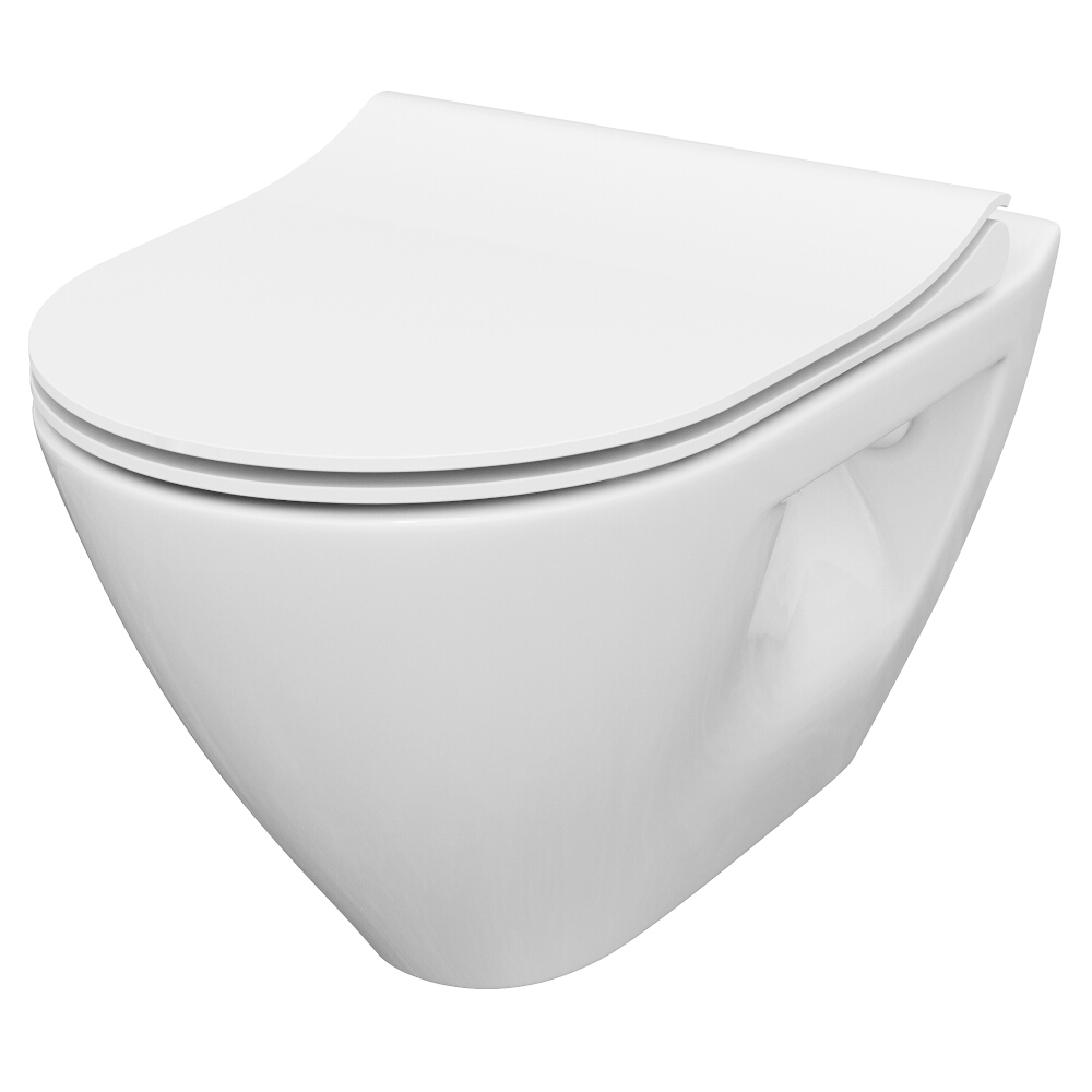 Závěsná WC souprava B292 MZ MILLE PLUS CLEAN ON sedátko duroplast slim