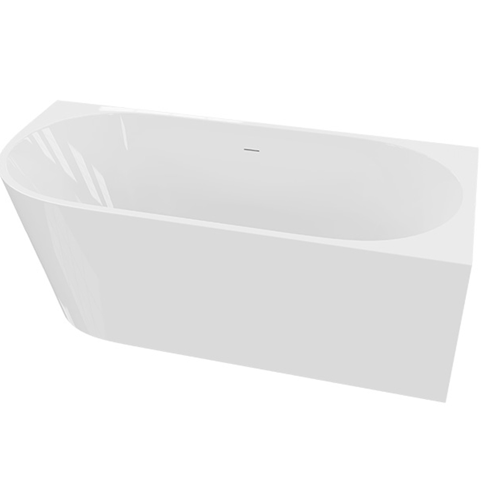 LAVITA Rohová vana DERA SLIM 170x80 cm vpravo
