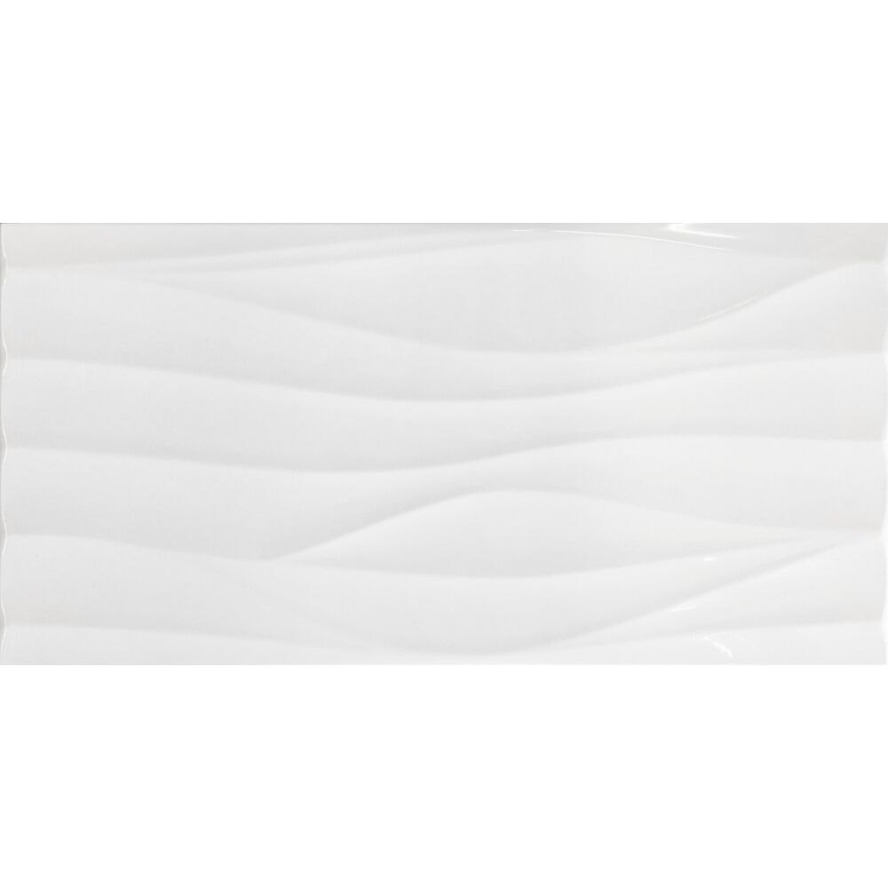 OBKLAD MODERN STYLE STRUCTURE WAVE WHITE 29,8X59,8
