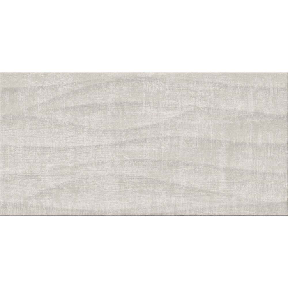 Obklad SHINY TEXTILE šedý saténová struktura 29,8x59,8 cm Cersanit