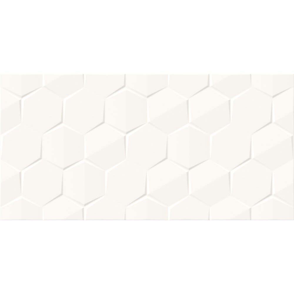 OBKLAD ALTERIO WHITE HEXA STRUCTURE SATIN 29,8X59,8*