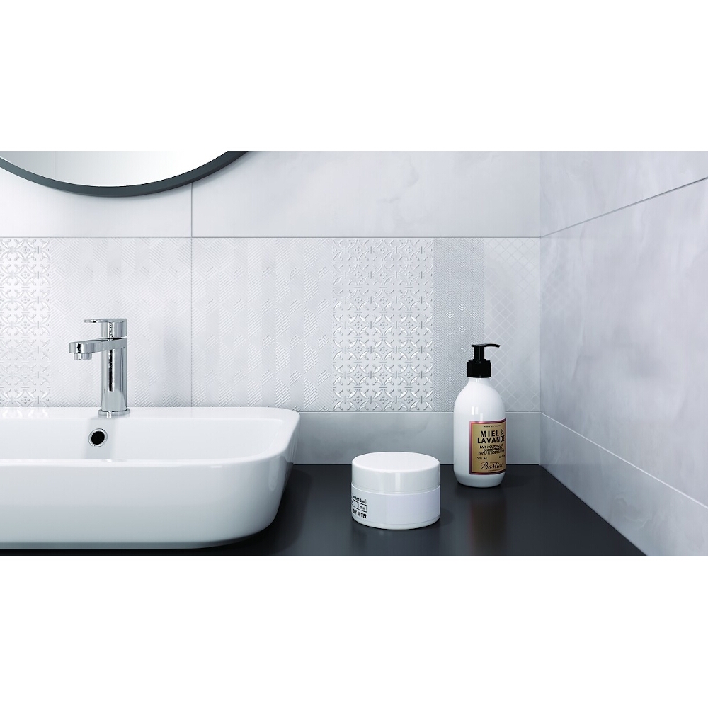 Obklady na stěnu CARLY white glossy 29,7x60