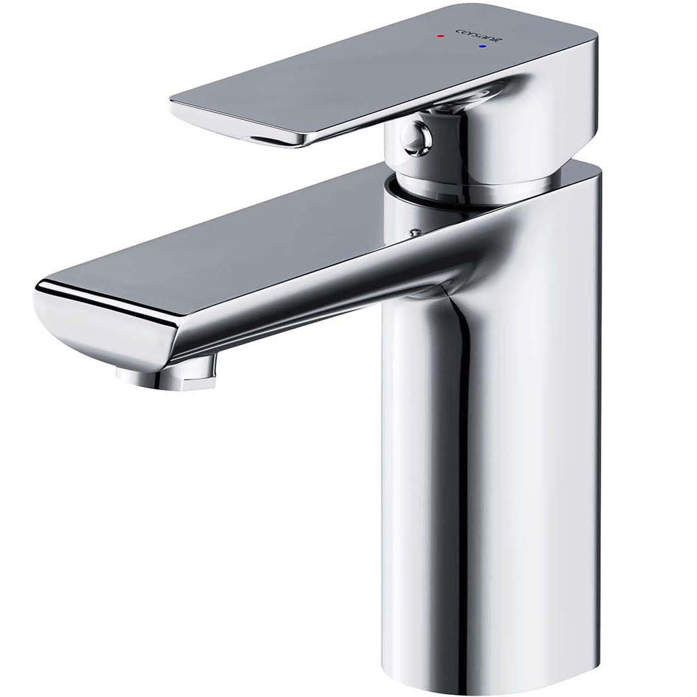 CERSANIT Umyvadlová baterie stojící BRASCO chrom s kovovou zátkou KLIK-KLAK S951-236