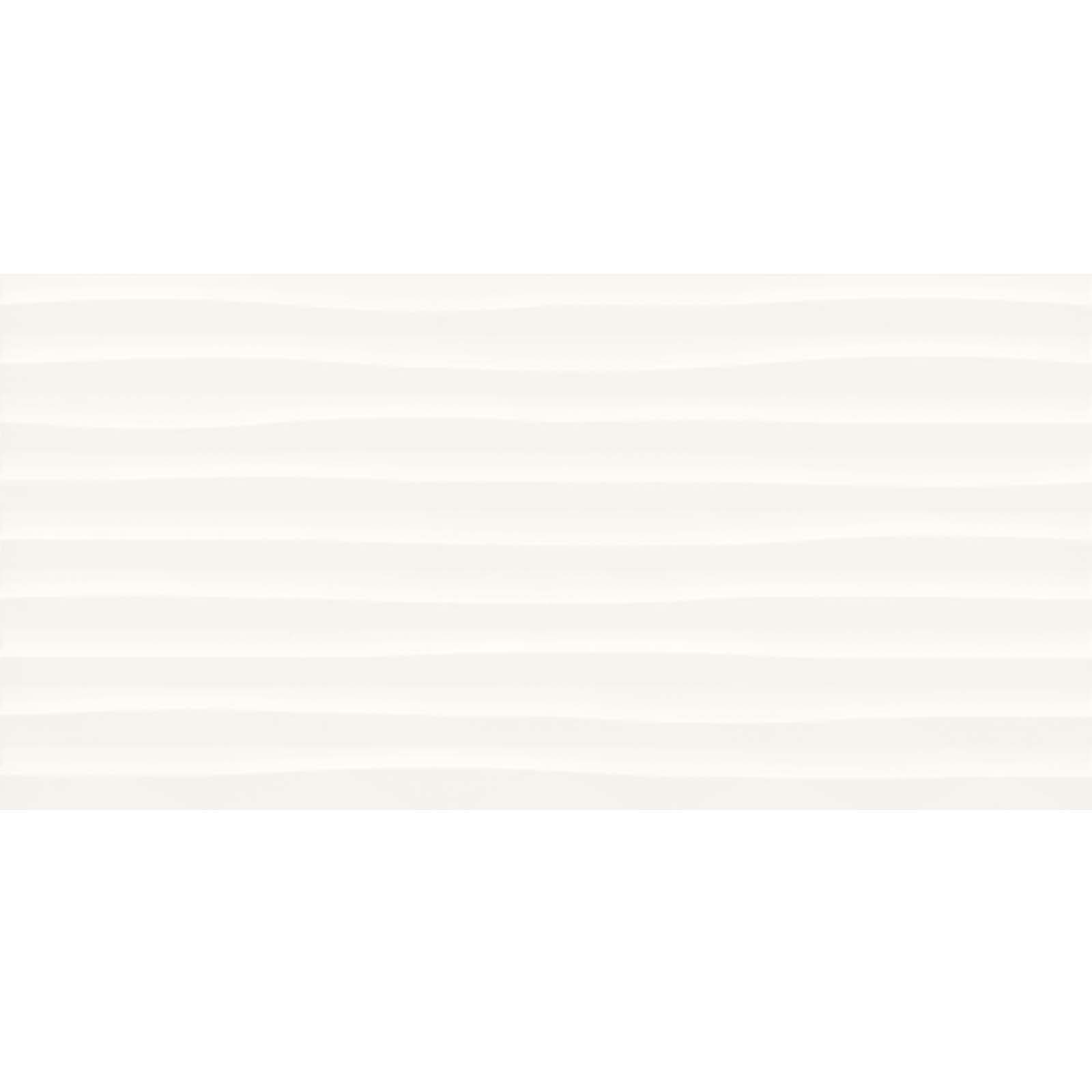OBKLAD ARCTIC WHITE SATIN LINES STRUCTURE 29,8X59,8 PP (II. JAKOST)