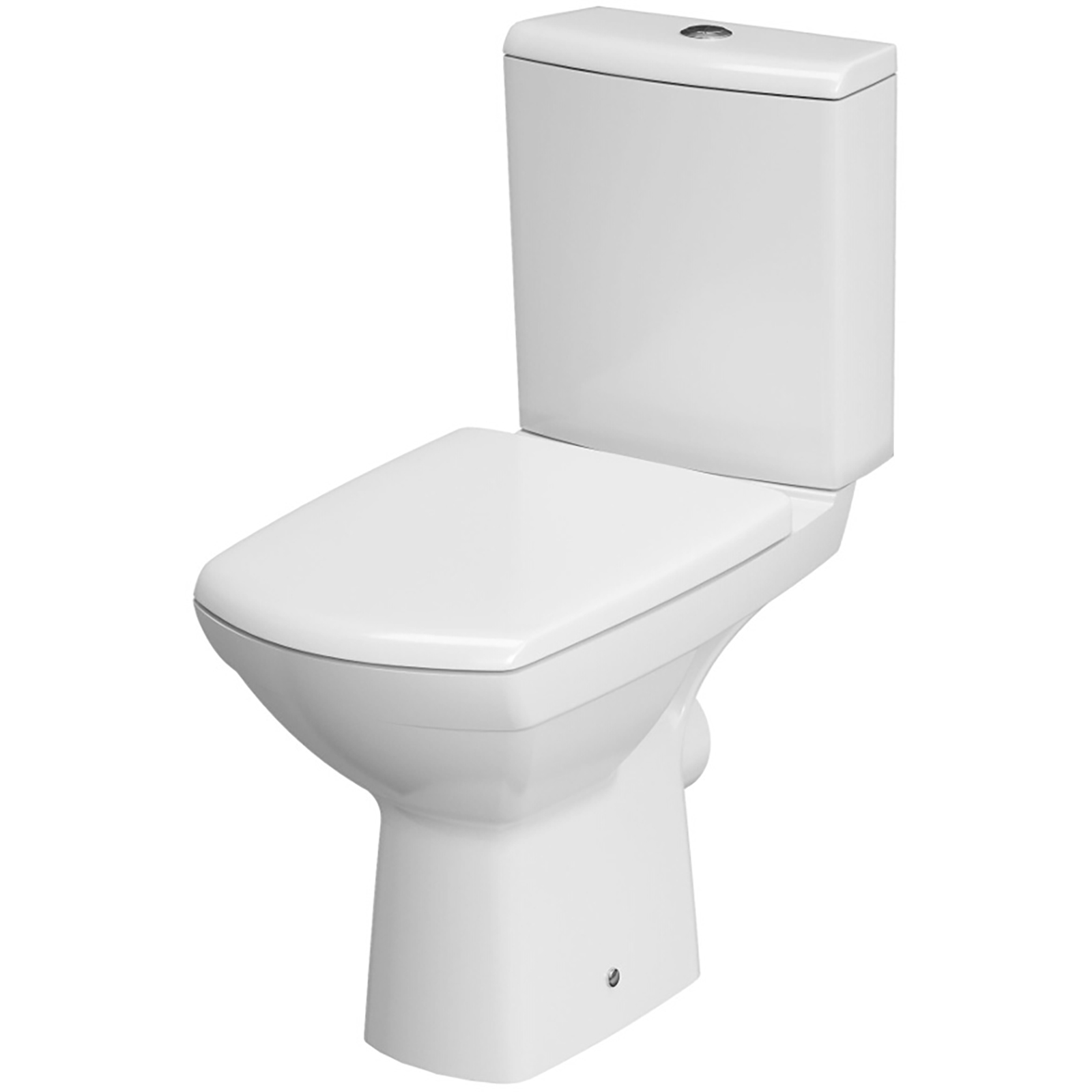 CERSANIT Compact WC 482 CARINA NEW hranatá duroplastová deska K31-044