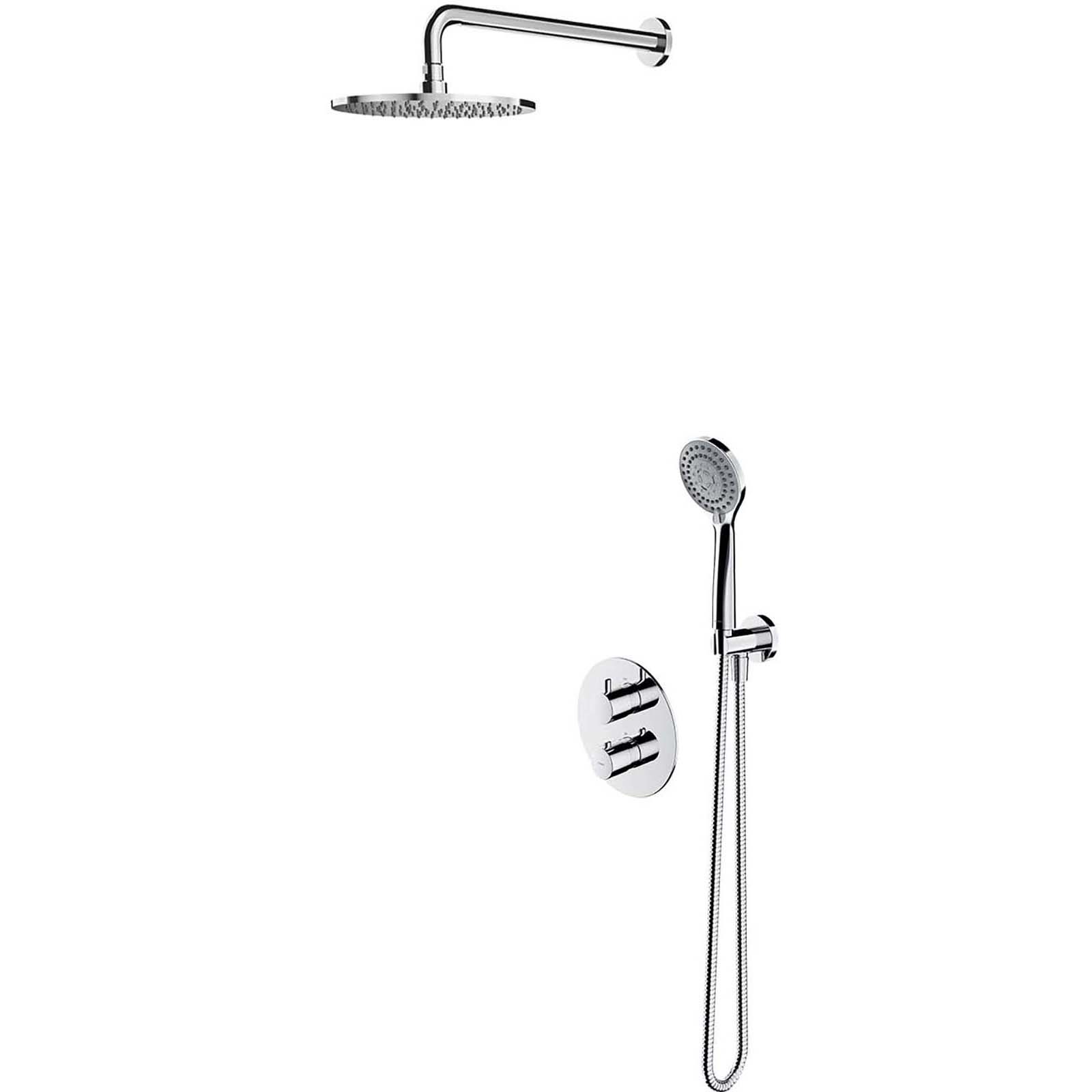OMNIRES termostatický sprchový systém Y zapuštěný chromovaný lesklý SYSYT05CR