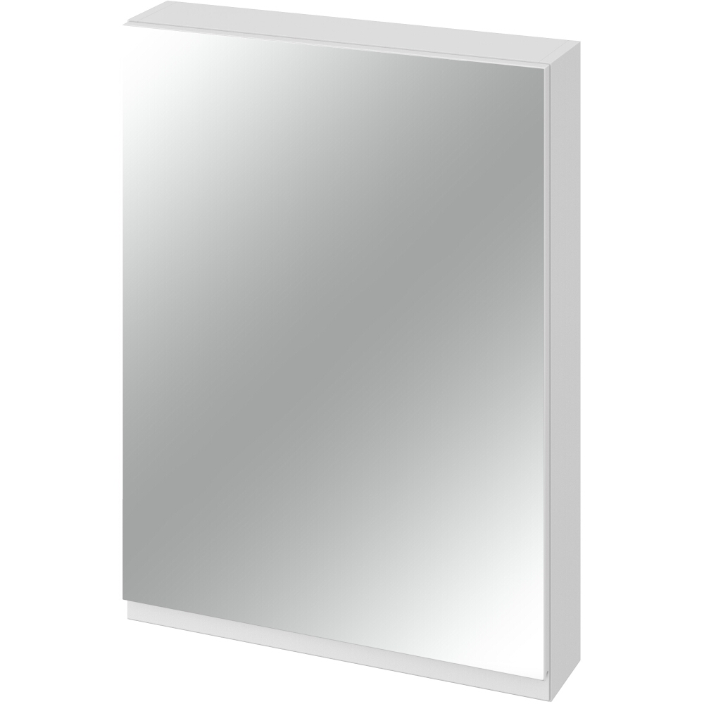 Závěsná koupelnová skříňka se zrcadlem MODUO 60 bílá*