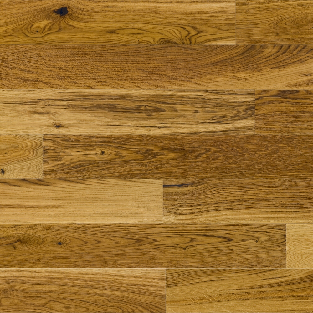 Dřevěné podlahy BARLINEK DUB 1-LAM LAK BAŽINATÝ MIKROFÁZA KARTÁČOVANÁ 14x180x1092 mm COUNTRY