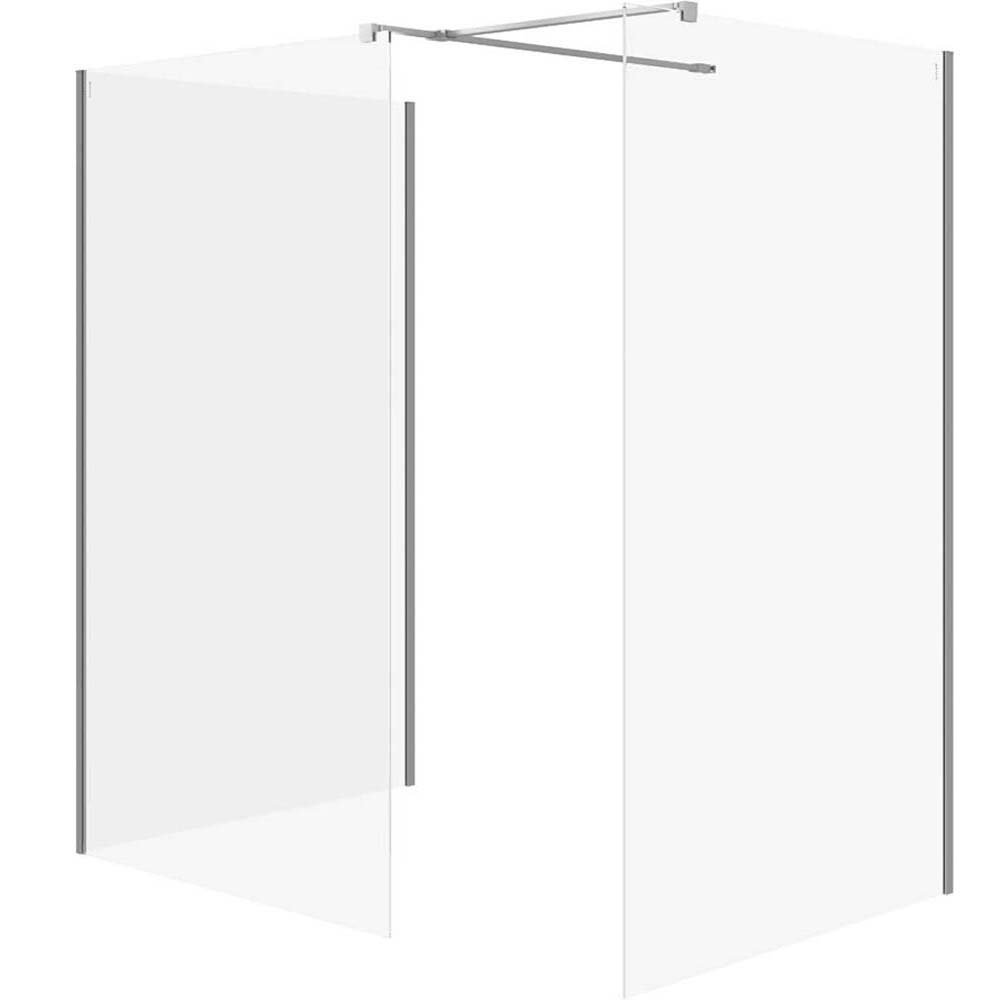 CERSANIT Sprchová stěna walk-in MILLE 90x90x90x200 chrom S601-197