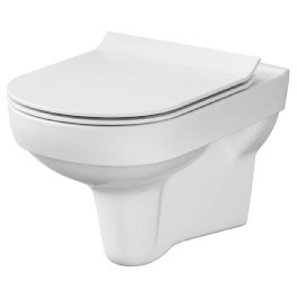 CERSANIT Závěsná WC mísa CITY NEW duroplast sedátko pomalý pád K701-143