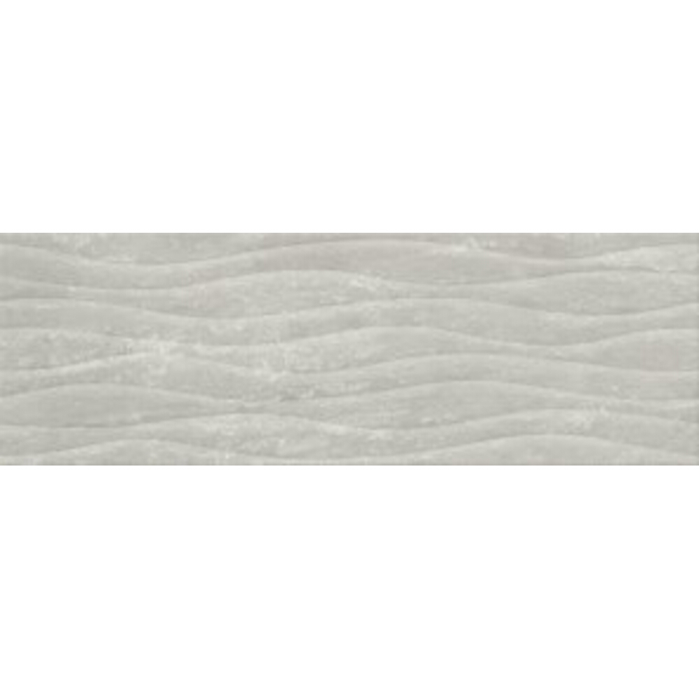 OBKLAD SOFT TRAVERTIN LIGHT GREY STRUCTURE GLOSSY WAVE 20X60 OBKLAD SOFT TRAVERTIN LIGHT GREY STRUCTURE GLOSSY WAVE 20X60