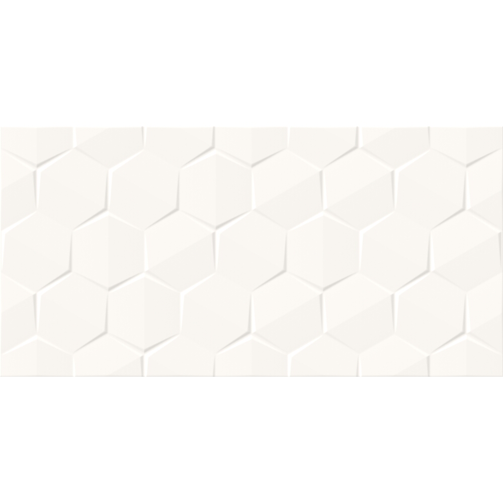OBKLAD ALTERIO WHITE HEXA STRUCTURE SATIN 29,8X59,8