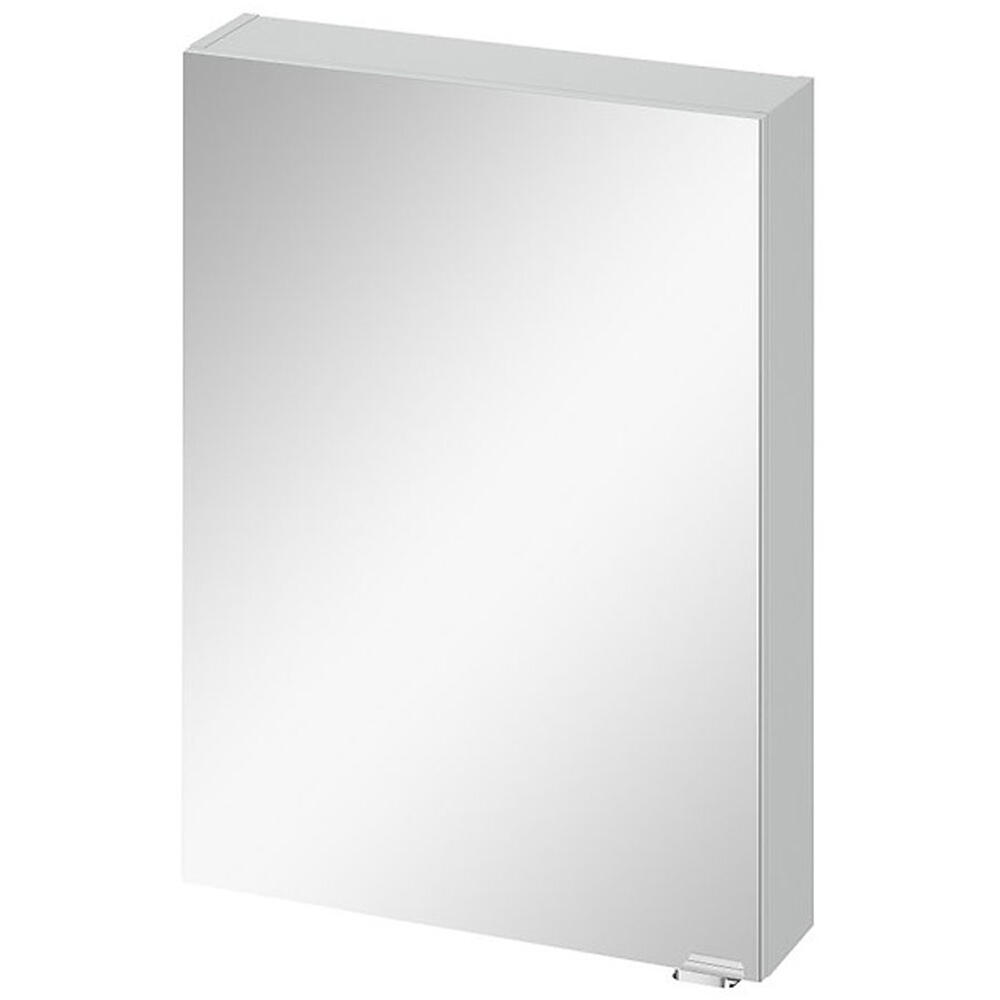 Závěsná koupelnová skříňka se zrcadlem LARGA 60 šedá