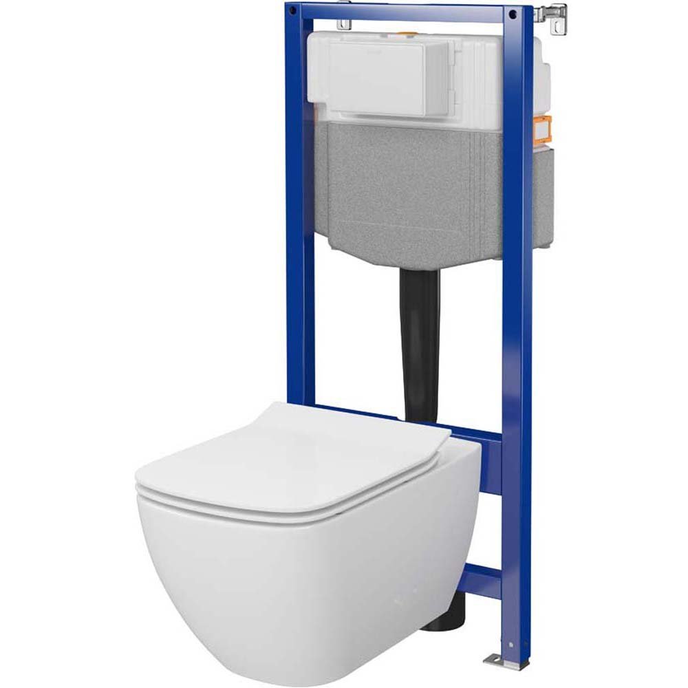 CERSANIT AQUA PLUS mechanická podomítková sada s miskou VIRGO a deskou S701-805