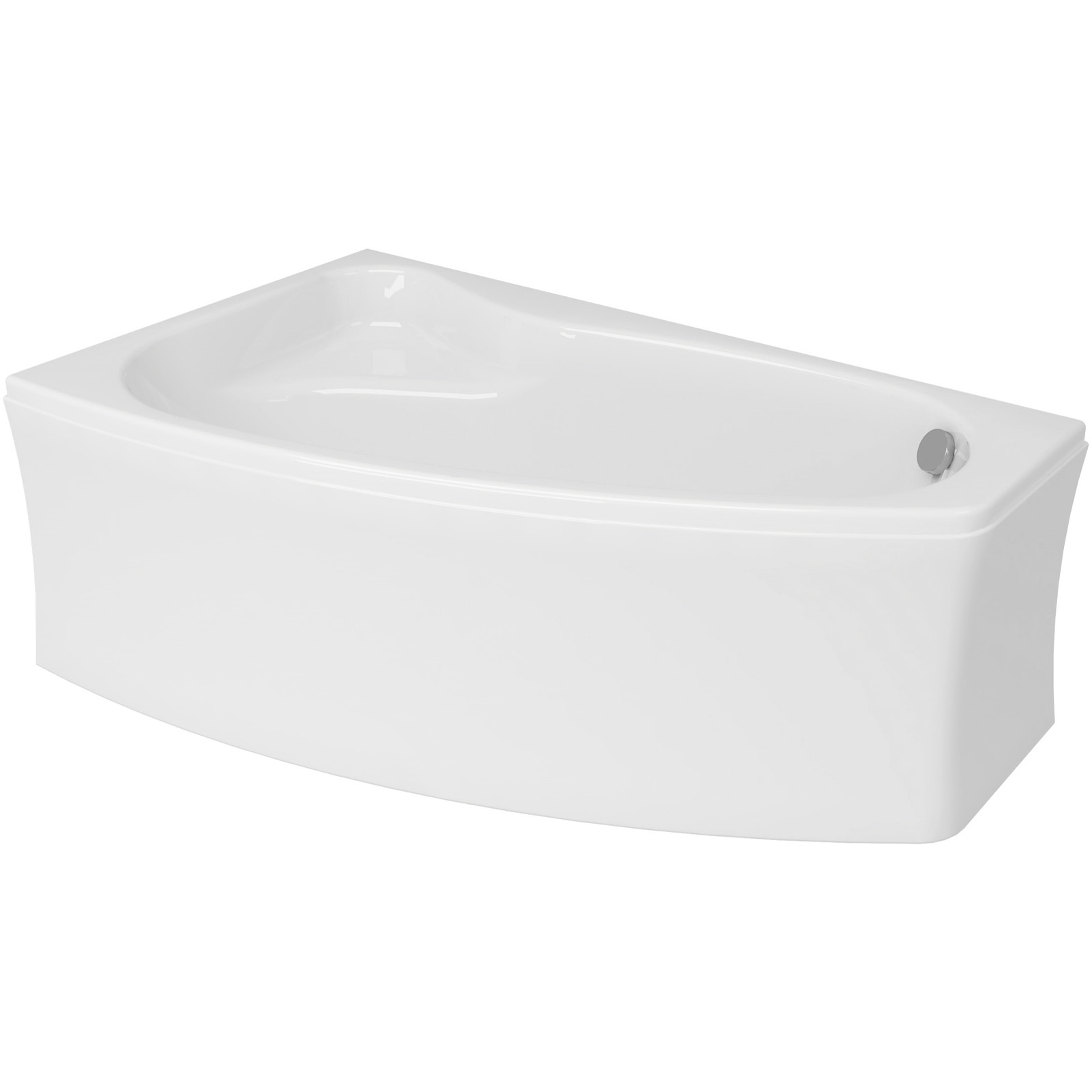 CERSANIT Asymetrická rohová vana SICILIA NEW 170x100 levá S301-097