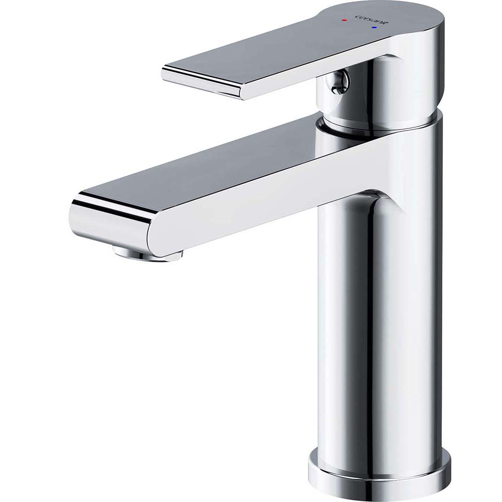 CERSANIT Umyvadlová baterie stojící na podlaze BRASCO chrom se zátkou KLIK-KLAK S951-227 CERSANIT Umyvadlová baterie stojící na podlaze BRASCO chrom se zátkou KLIK-KLAK S951-227