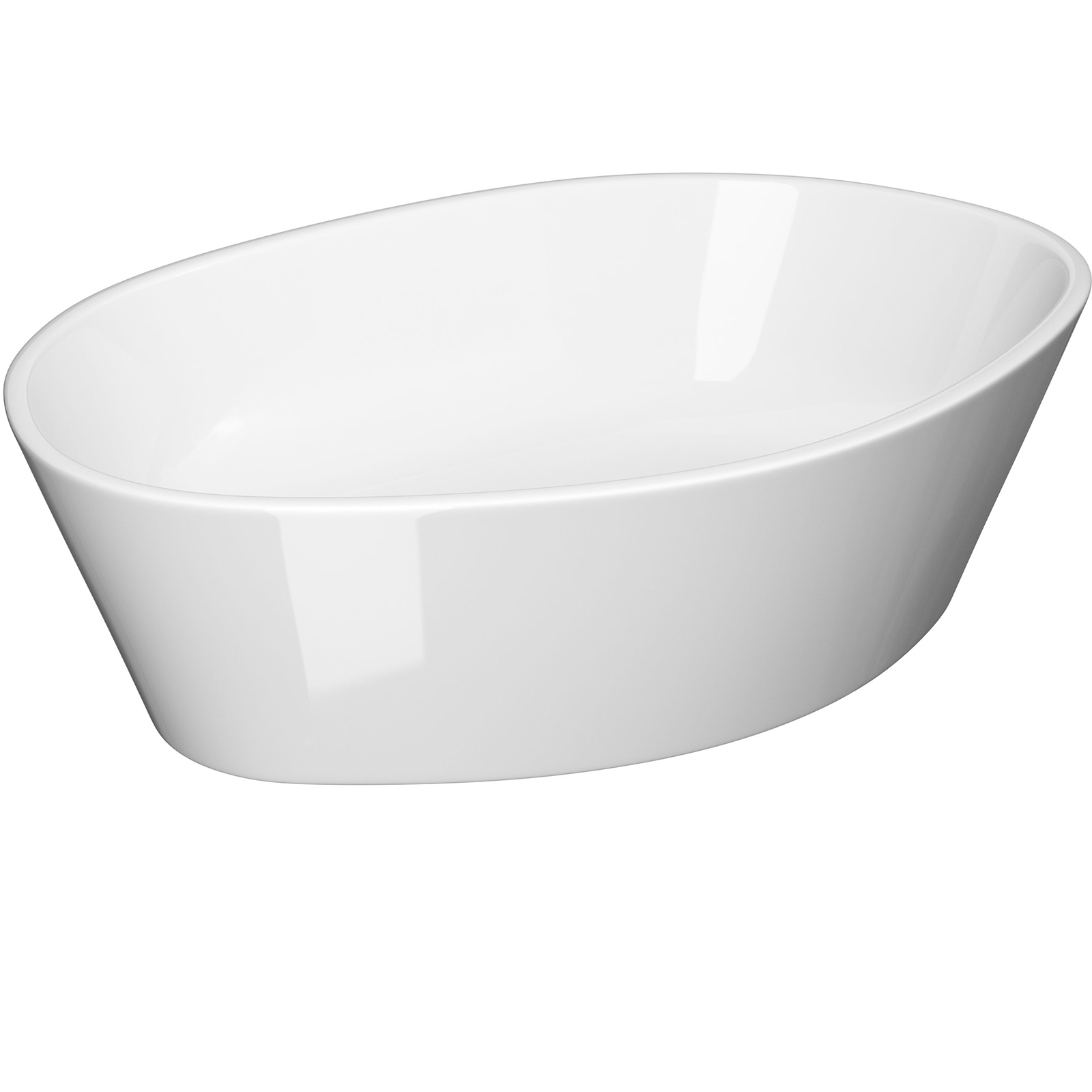 CERSANIT CITY SP50 oválné umyvadlo na desku s keramickou zátkou K35-046 CERSANIT CITY SP50 oválné umyvadlo na desku s keramickou zátkou K35-046