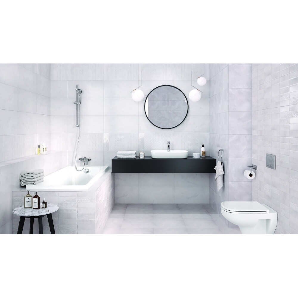 Obklady na stěnu CARLY white glossy 29,7x60