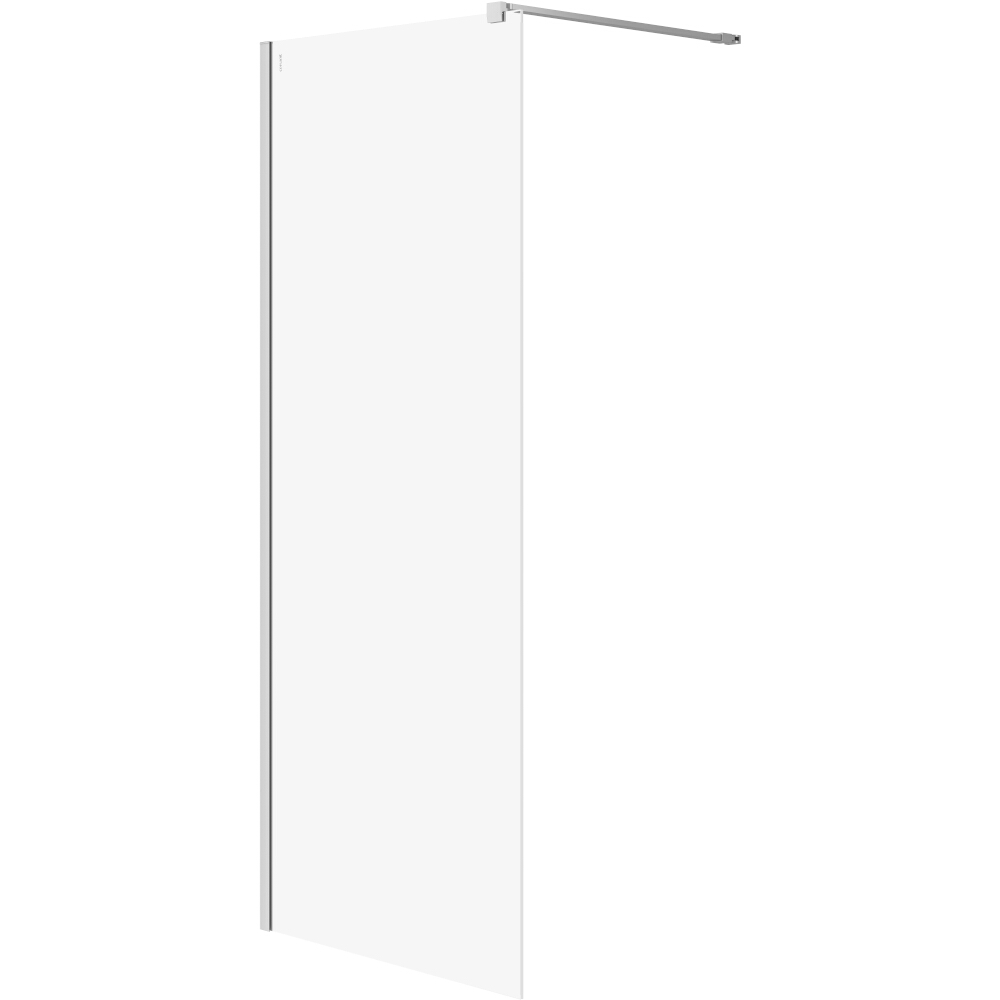 CERSANIT Sprchový kout WALK-IN MILLE chrom 80x200 průhledné sklo S161-005