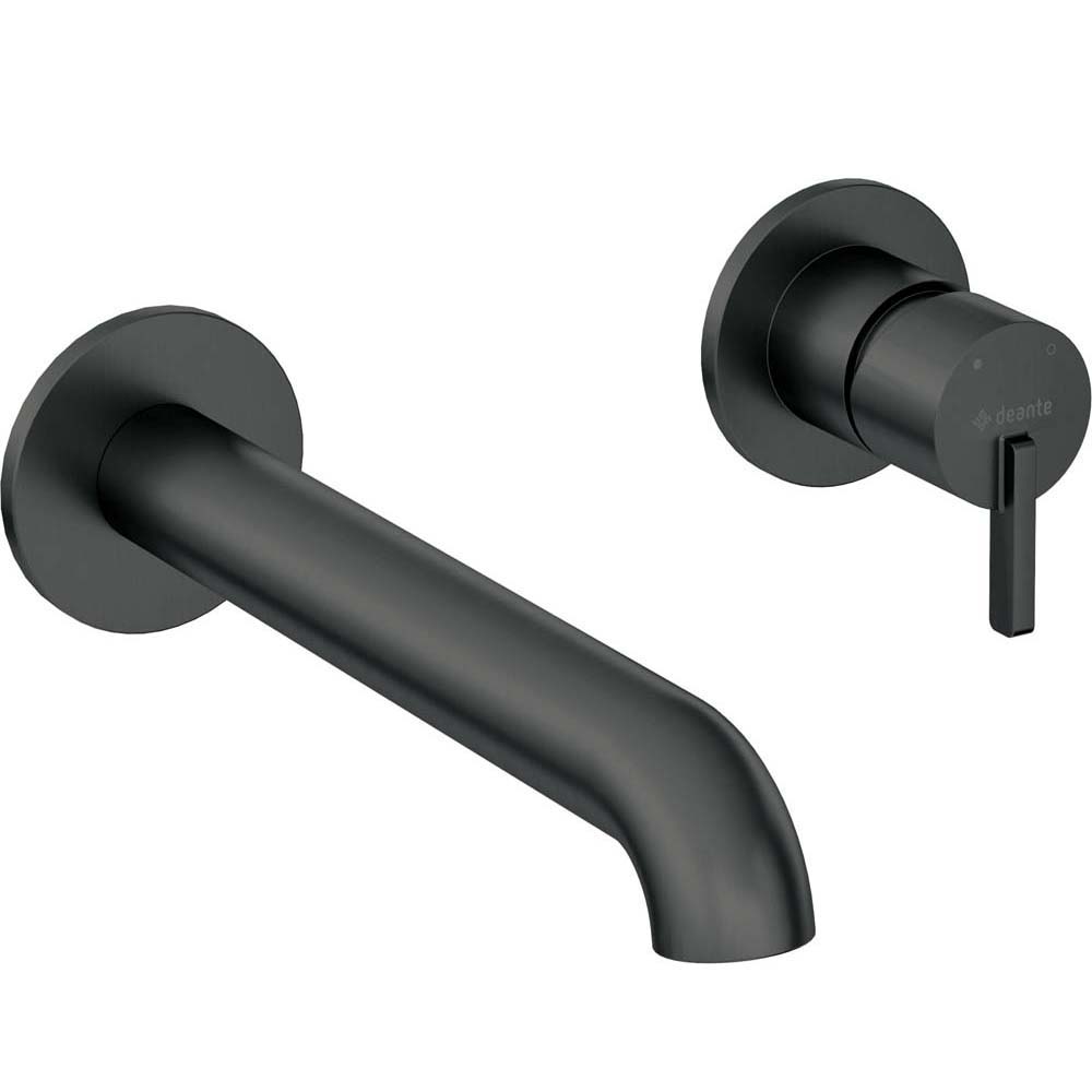 DEANTE SILIA skrytá umyvadlová baterie, černá BQS_N54L