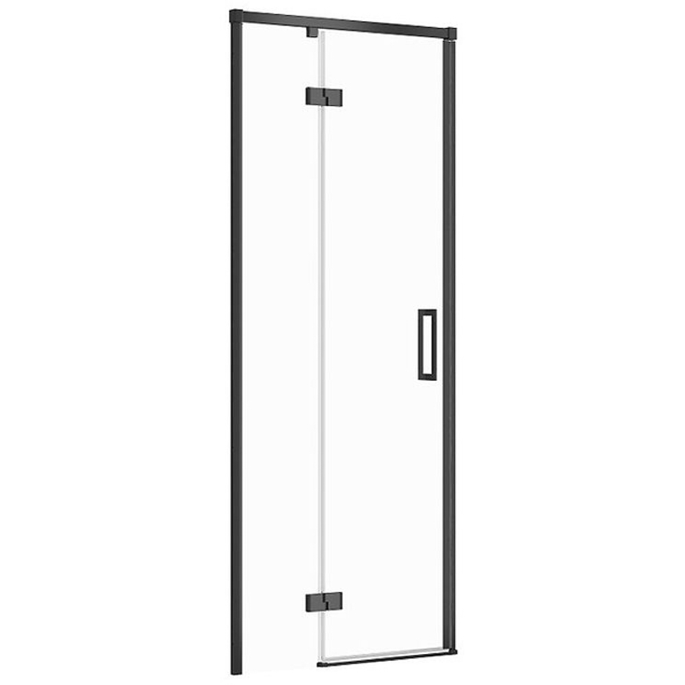 CERSANIT Sprchové dveře LARGA černé 80x195 LEVÉ čiré sklo S932-127 CERSANIT Sprchové dveře LARGA černé 80x195 LEVÉ čiré sklo S932-127