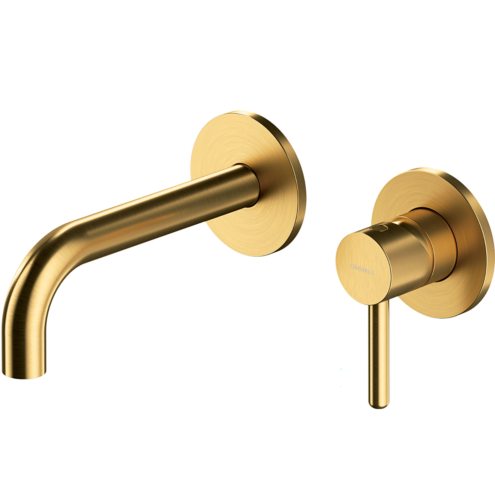 OMNIRES Umyvadlový kohník Y skrytý zlatý kartáčovaný Y1215HGLB