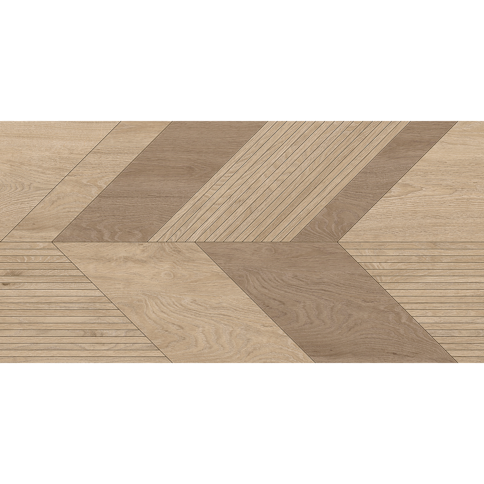 DLAŽBA MYKONOS WOOD ART DECO MAT 75X150