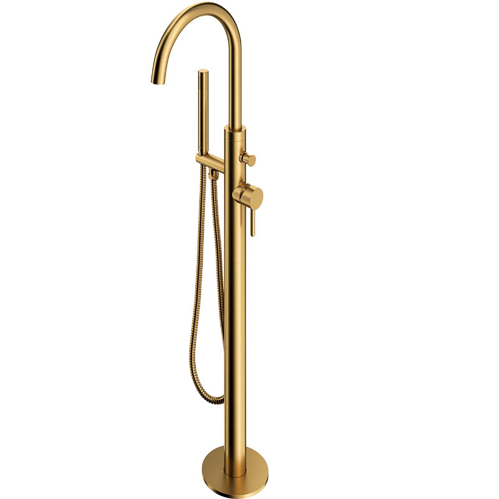 OMNIRES Y Vodonosná baterie, volně stojící zlatý kartáčový Y1233GLB