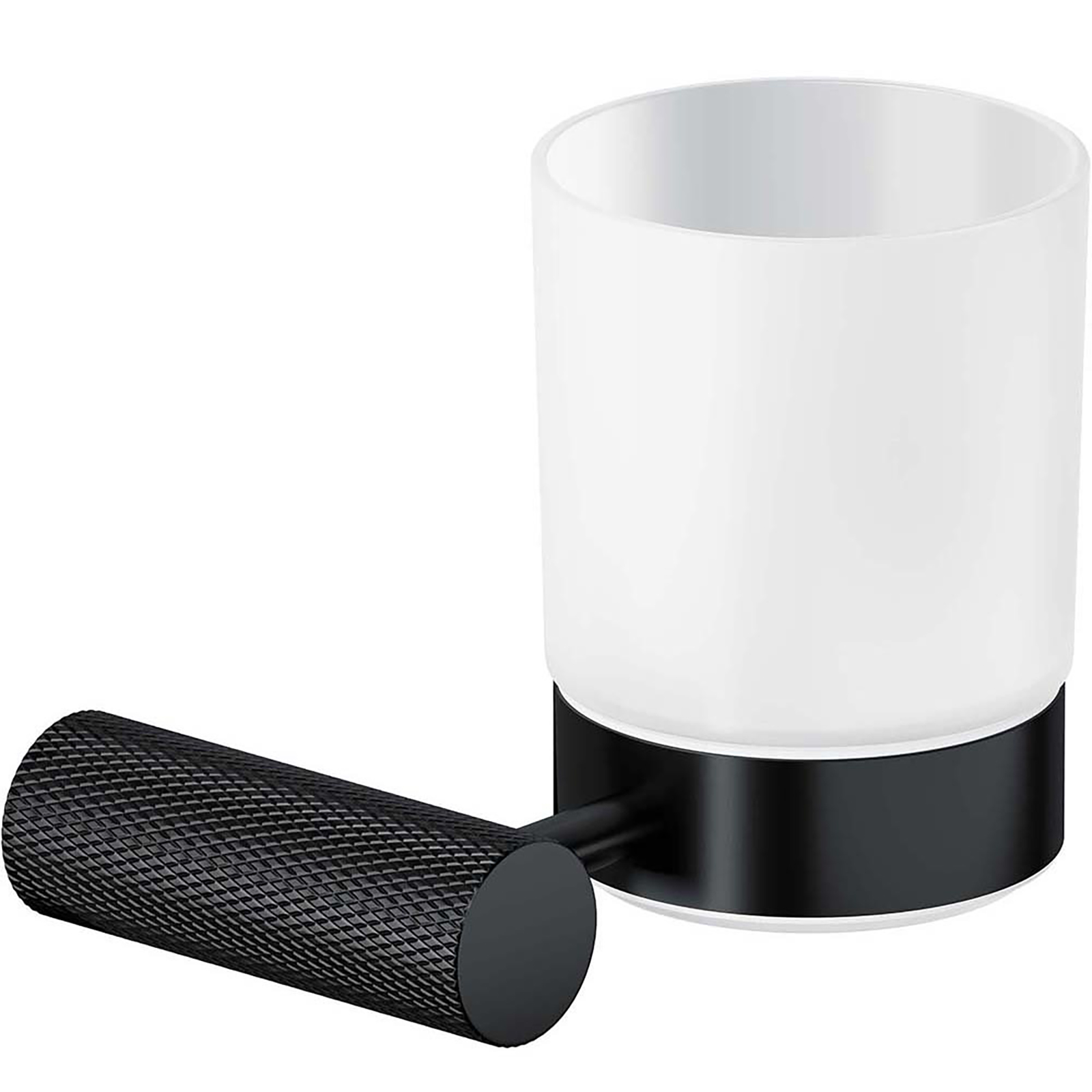 CERSANIT nástěnný kelímek ZEN Black S951-901